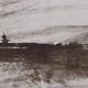 Ce détail d'un dessin de Victor Hugo représente "le clair midi qui surgit rayonnant" sur la campagne, juste avant une halte en marchant.
