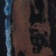 Ce détail d'un dessin de Victor Hugo représente, de façon abstraite, la confrontation du bleu "de droit céleste", de l' ocre, et du sombre.