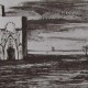 Ce détail d'un dessin de Victor Hugo représente un édifice oriental, dans une grande plaine, au bord d'un lac. L'ombre d'Abd-el-Kader place dans les cieux.